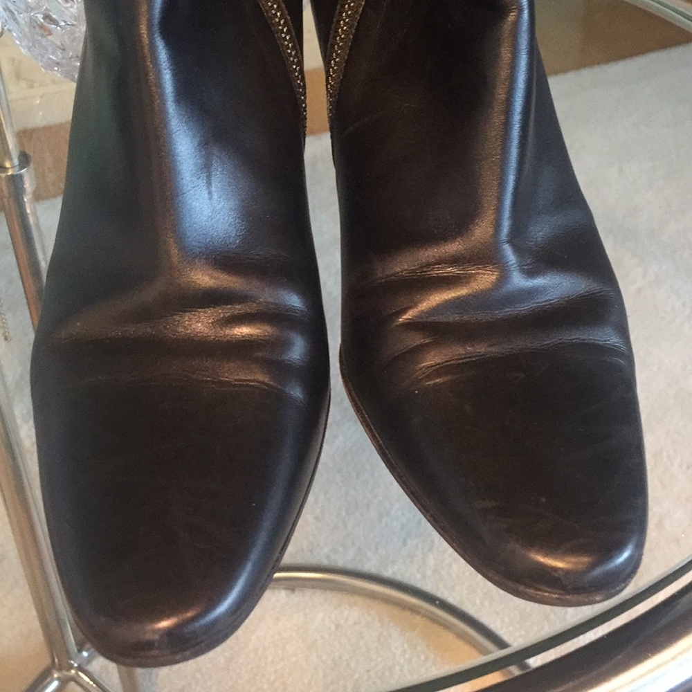 Authentic Bally Low Cut Heel Boots View 3